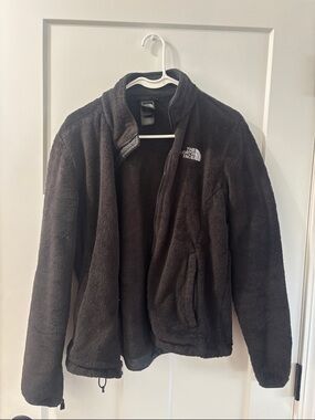 The North Face Dark Brown Plush Fleece Jacket